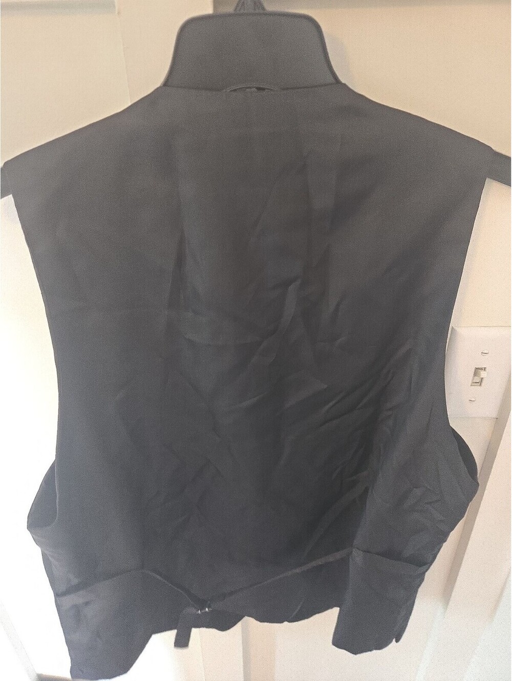 Gioberti Men's Classic Black Formal Vest Size L - Picture 4 of 6